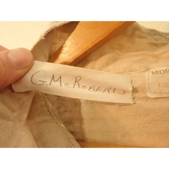 Theater Ware Costume Milwaukee Repertory Theater Blouse Boho Large Handmade - Picture 10 of 11